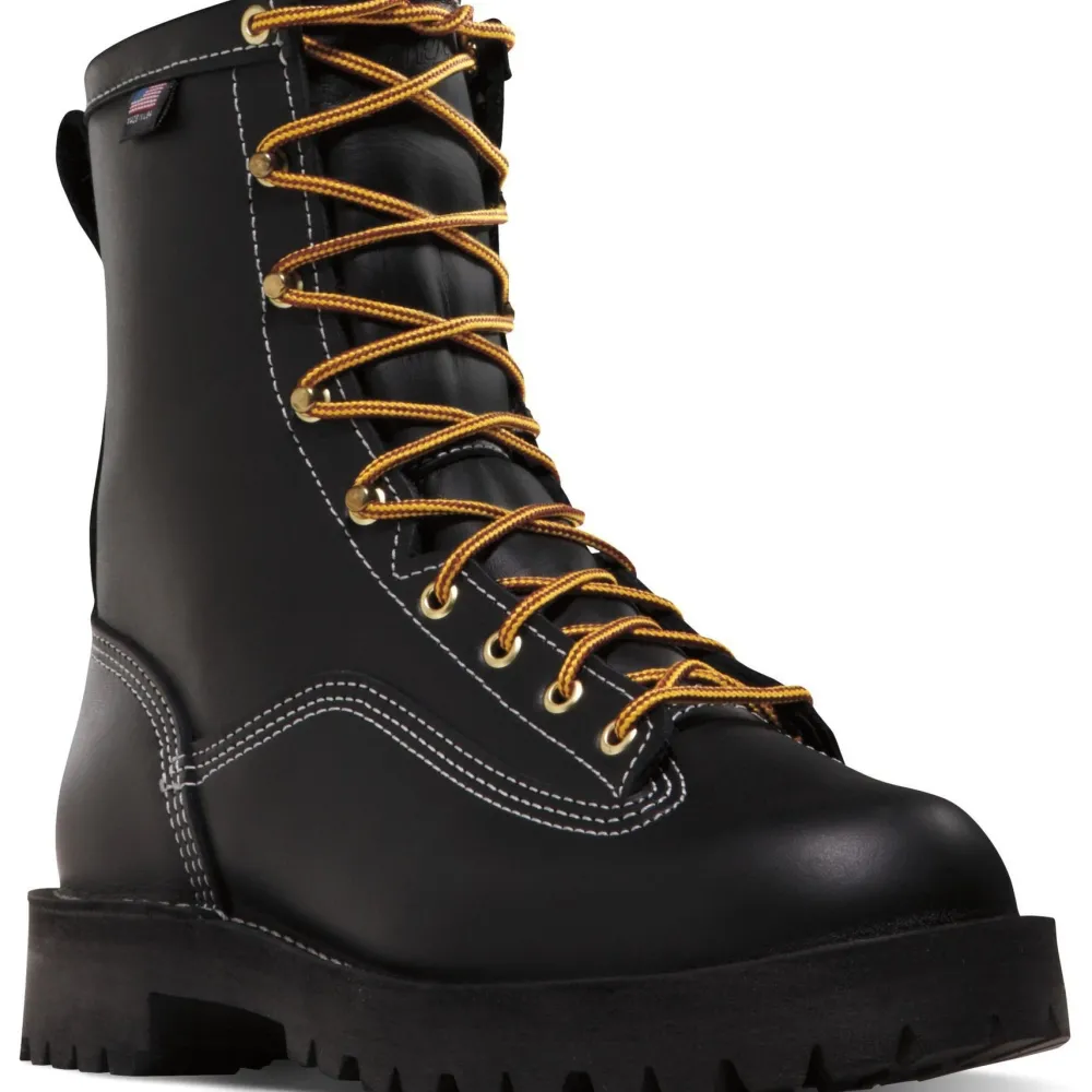 Danner Men's Rain Forest USA Made 8" Soft Toe WP Work Boot 11500