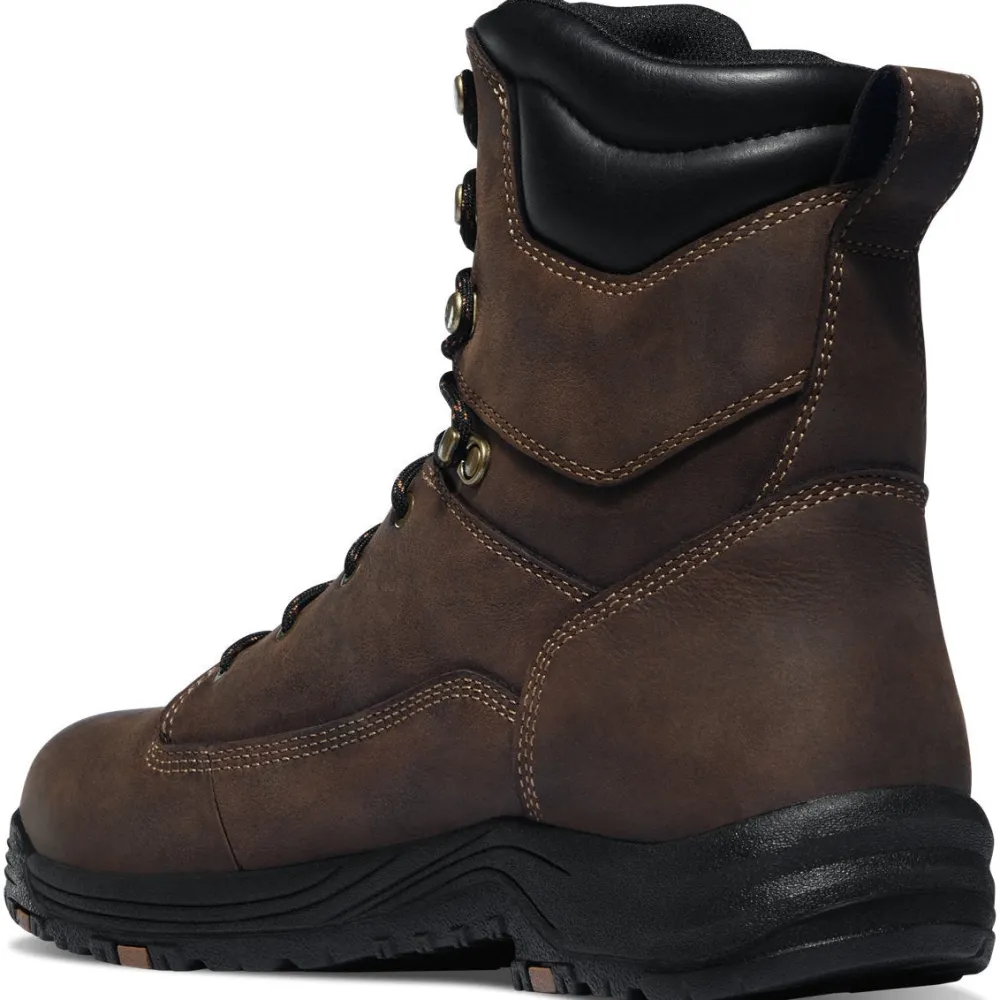 Danner Men's Riverside 8" Plain Toe WP Lace Up Work Boot - - 19457