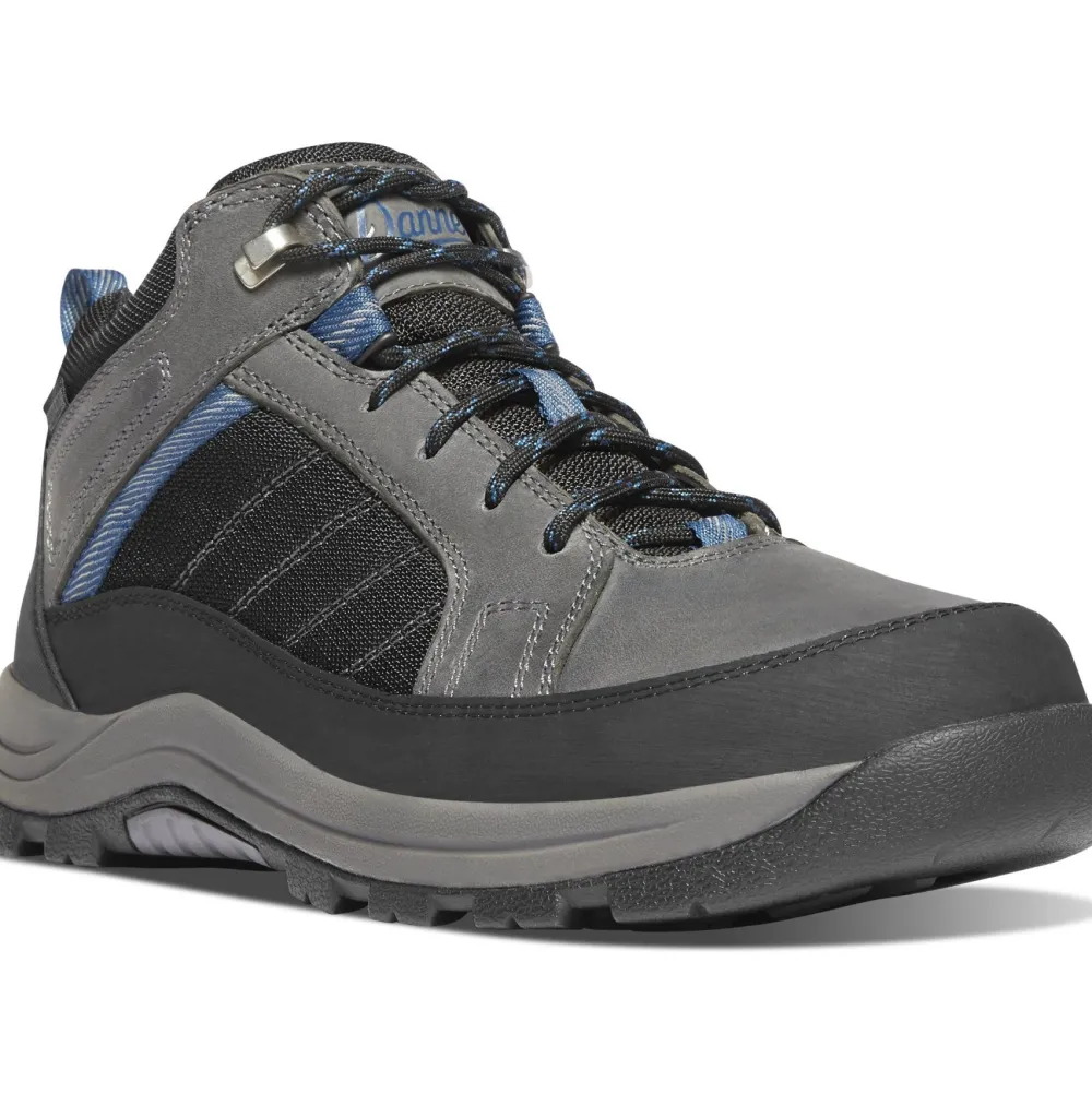 Danner Men's Riverside 4.5" Steel Toe WP Hiking Work Boot- Gray- 15342