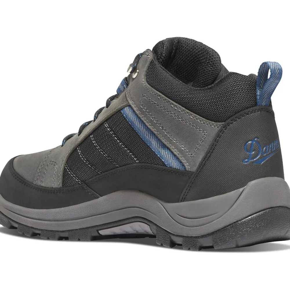 Danner Men's Riverside 4.5" Steel Toe WP Hiking Work Boot- Gray- 15342