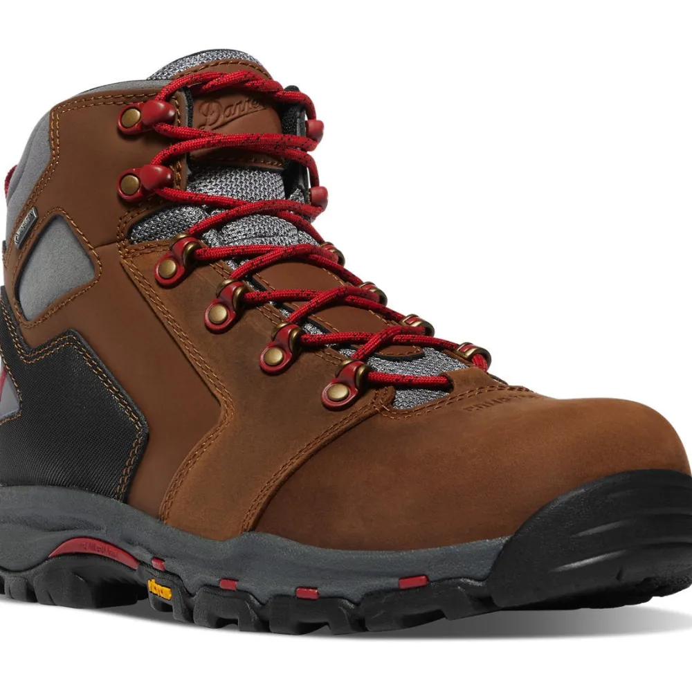 Women Danner Men's Vicious 4.5" Comp Toe WP Slip Resist Work Boot -- 13882