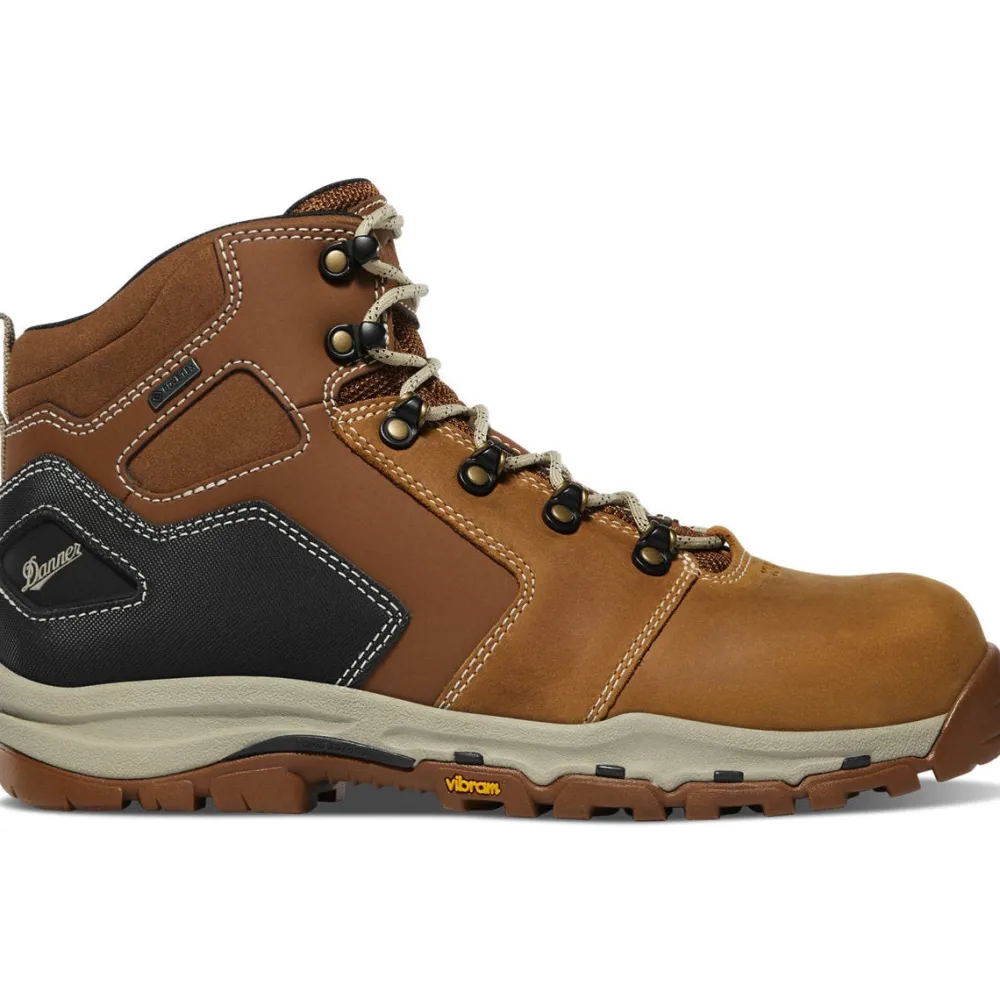 Women Danner Men's Vicious 4.5" Plain Toe WP Slip Resist Work Boot -- 13885