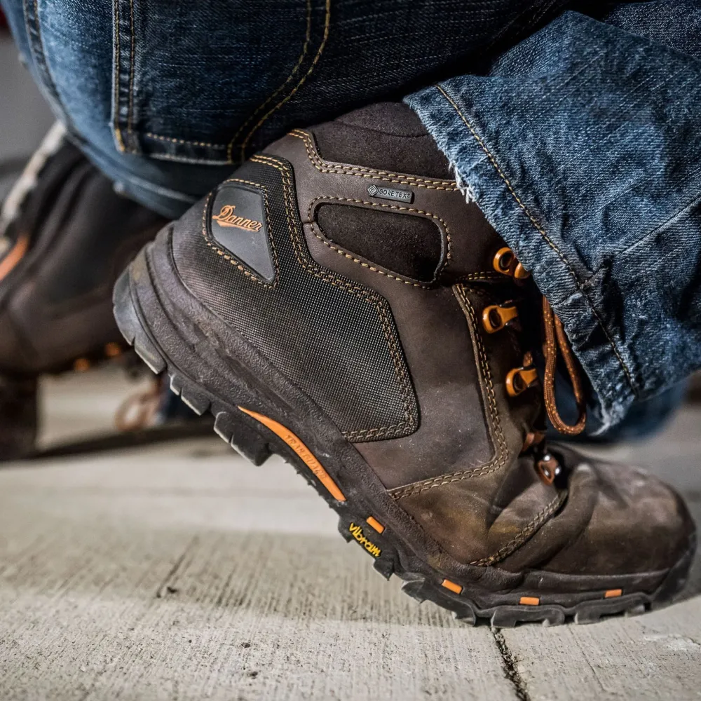 Women Danner Men's Vicious 4.5" Soft Toe WP Work Boot - - 13858