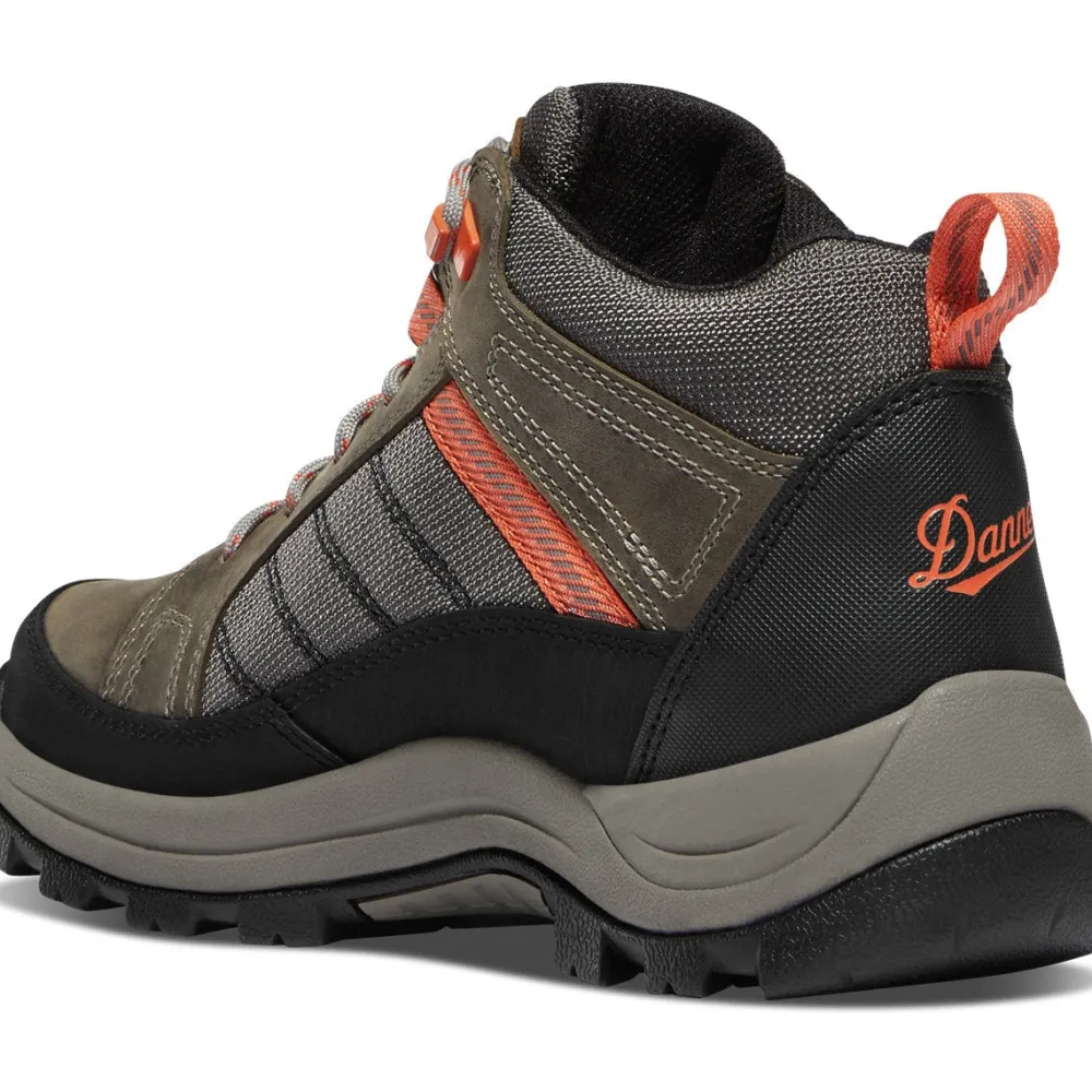 Danner Women's Riverside 5" Steel Toe WP Lace Up Work Boot -Gray- 15347