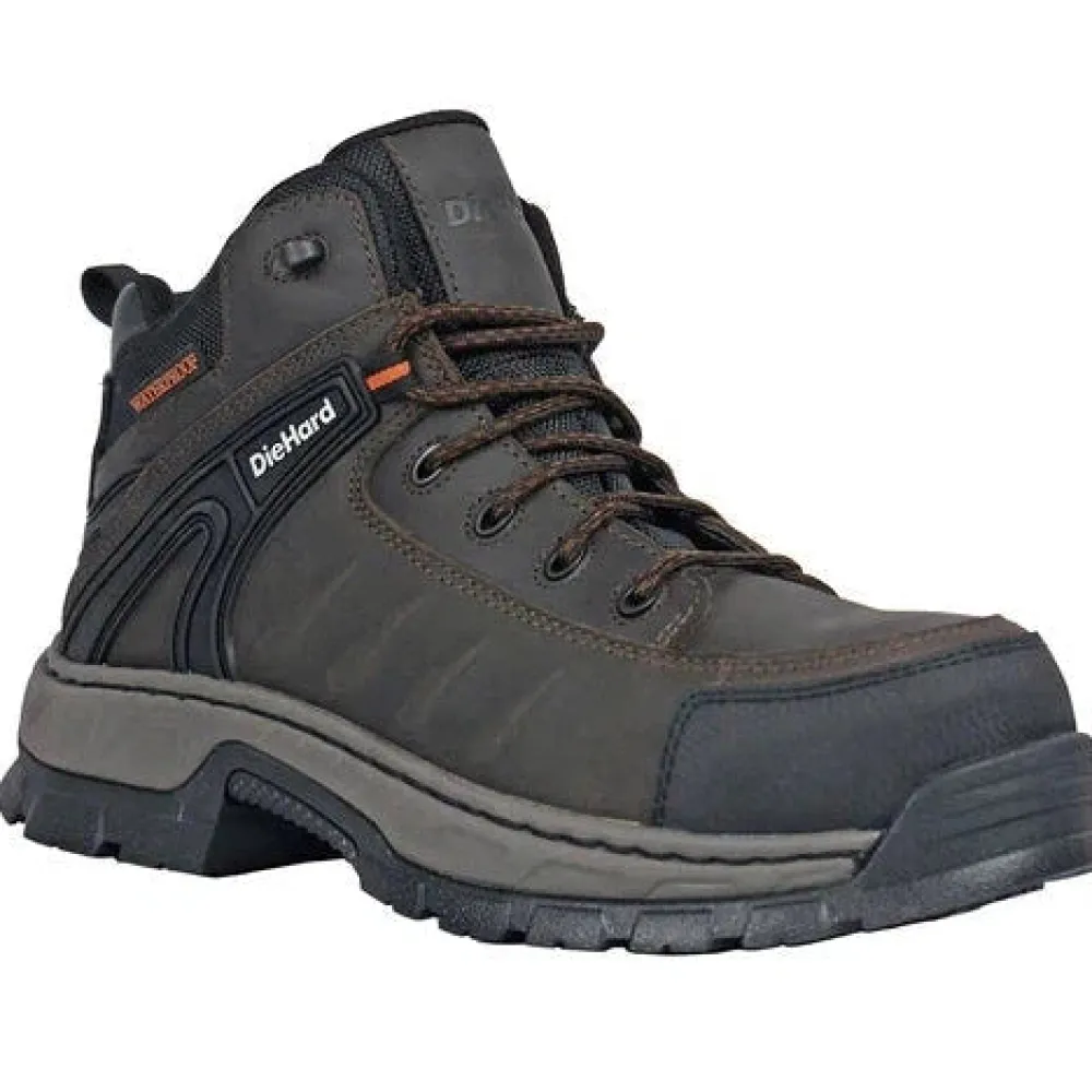 DieHard Men's Squire Composite Toe Waterproof Moisture Wicking Duty Boot - DH50200