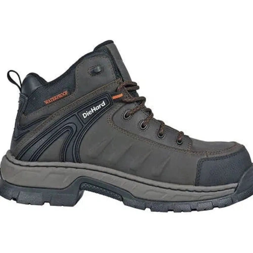 DieHard Men's Squire Composite Toe Waterproof Moisture Wicking Duty Boot - DH50200
