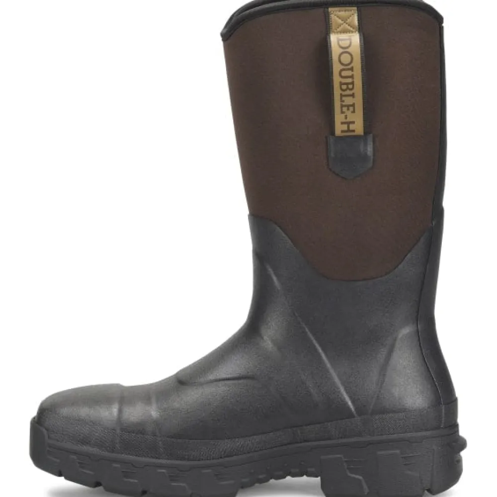 Double H Men's Albin 13" Wide ST Rubber Work Boot - - DH2106
