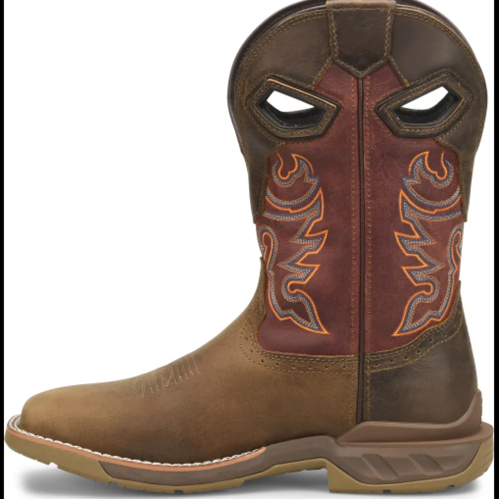Double H Men's Alridge 11" Square Toe Western Work Boot- - DH5369