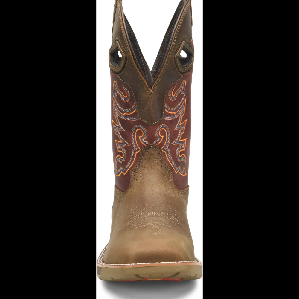 Double H Men's Alridge 11" Square Toe Western Work Boot- - DH5369