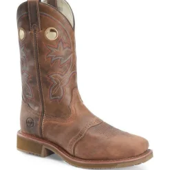 Double H Men's Antonio 13" Comp Toe Western Classic Boot Brown- DH6134