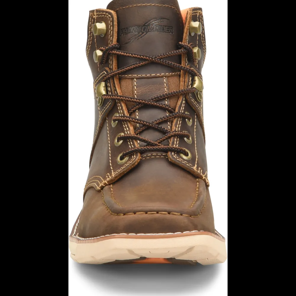 Double H Men's Brunel 6" Moc Toe Western Work Boot - - DH5372