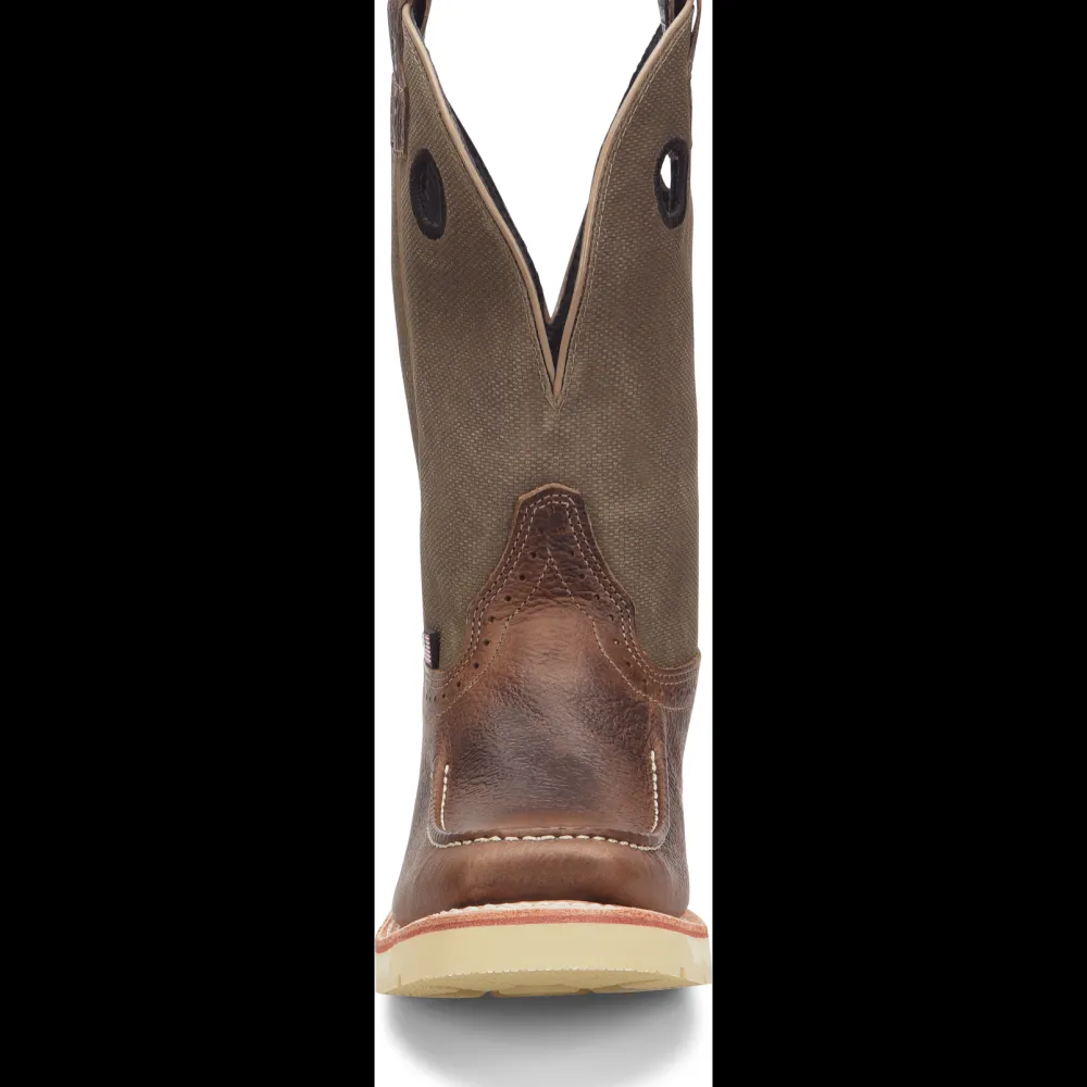 Double H Men's Claton 11" Square Toe USA Made Western Work Boot- DH4563
