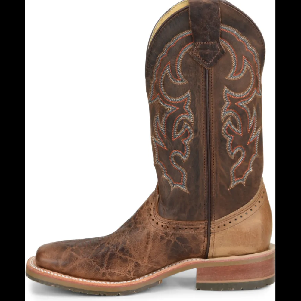 Double H Men's Harshaw 12" Sqr Toe USA Made Western Work Boot - DH4645