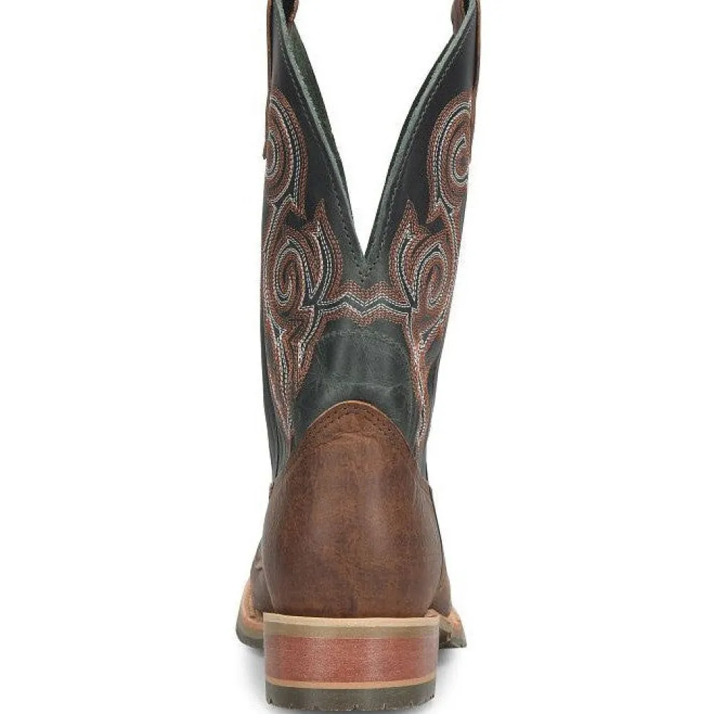 Double H Men's Haywood 11" Square Toe Slip Resist Work Boot -Brown- DH4661