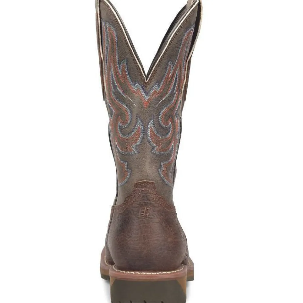 Double H Men's Ironhide 12" Square Toe WP Western Boot -- DH6142