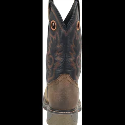Double H Men's Isaac 13" Comp Toe Western Work Boot - Brown - DH5130