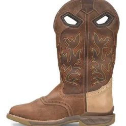 Double H Men's Phantom Rider 13" WP Wide SQ Toe Roper Work Boot -- DH5378
