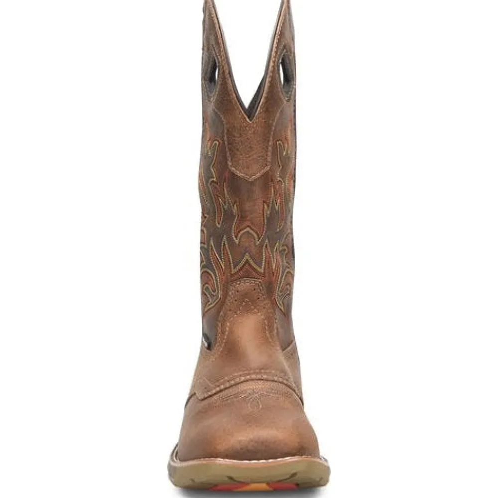 Double H Men's Phantom Rider 13" WP Wide SQ Toe Roper Work Boot -- DH5378