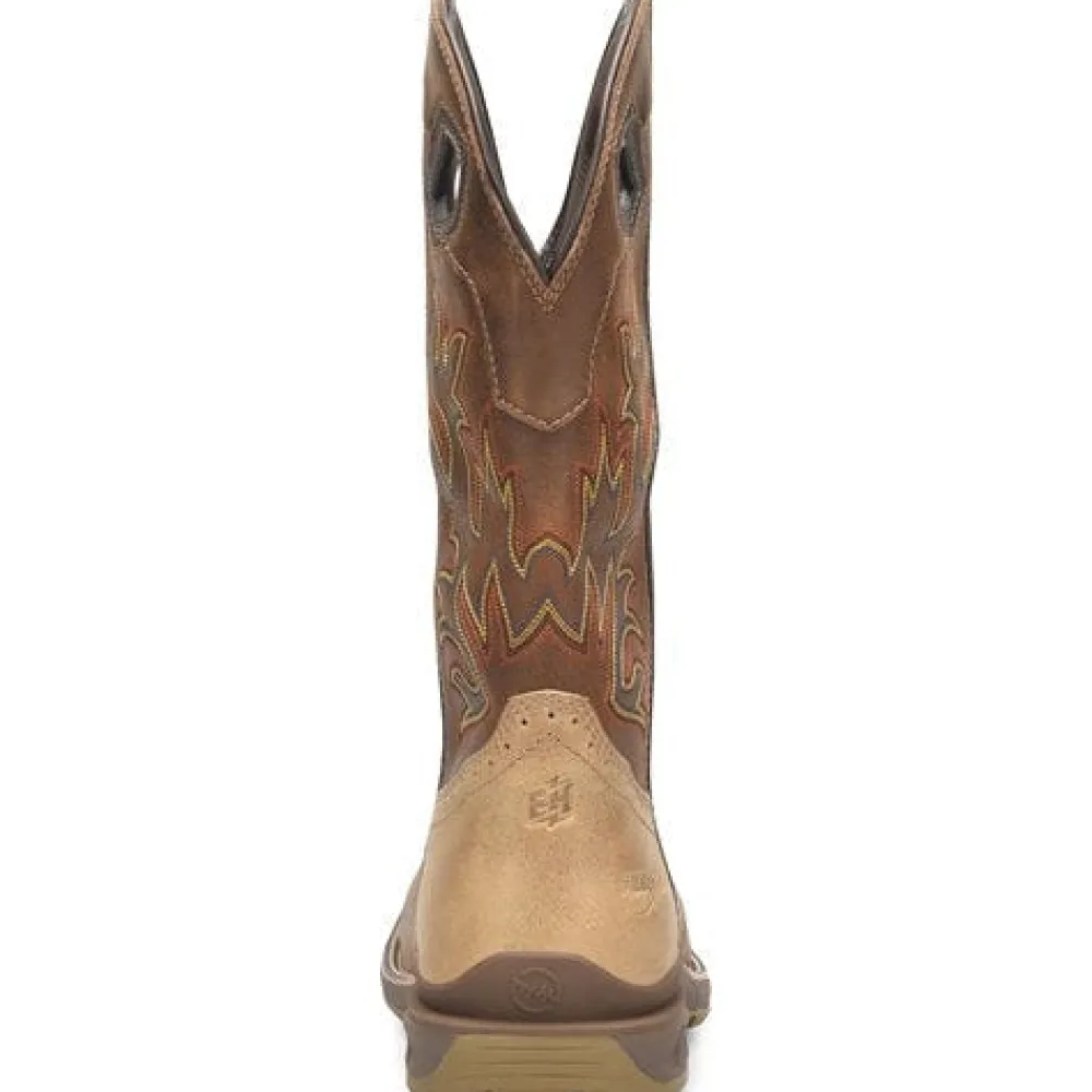 Double H Men's Phantom Rider 13" WP Wide SQ Toe Roper Work Boot -- DH5378