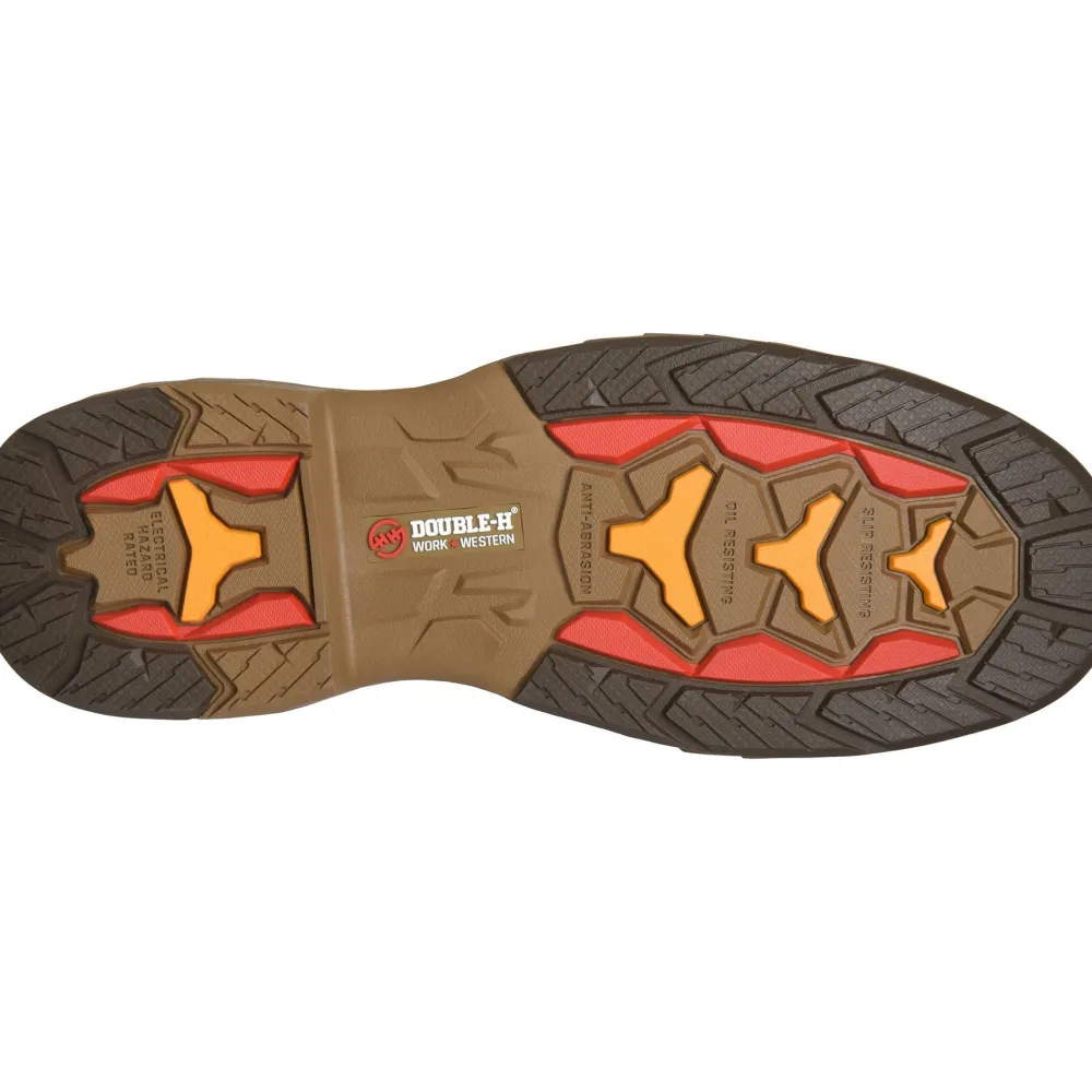 Double H Men's Phantom Rider Raid 8" Composite Toe Lacer Work Boot -- DH5393