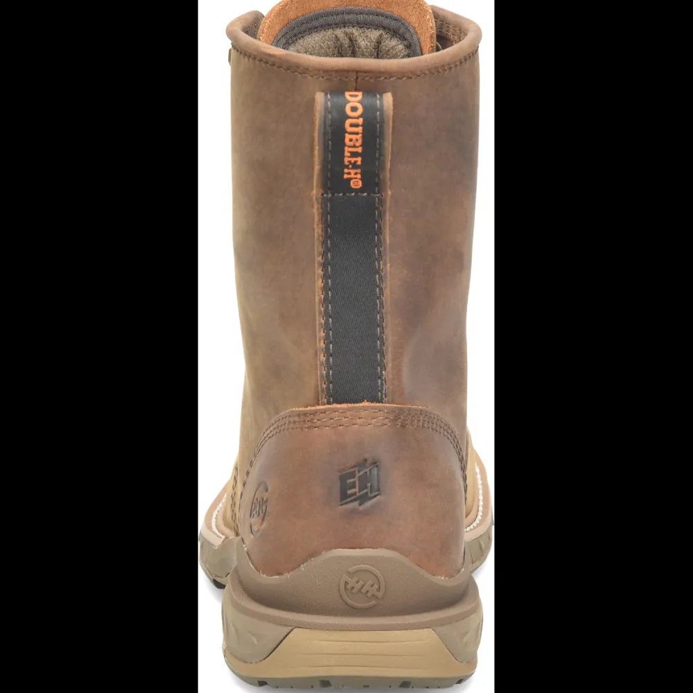 Double H Men's Phantom Rider Raid 8" Slip Resist U Toe Lacer Work Boot -- DH5394
