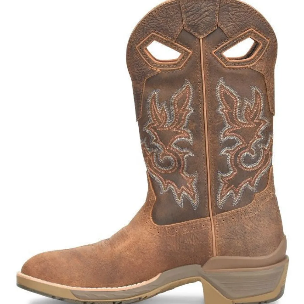 Double H Men's Phantom Rider League 12" U Toe WP Western Work Boot -- DH5427