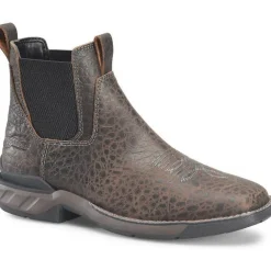 Double H Men's Phantom Rider Crestone 6" Romeo Work Boot -Brown- PH5008