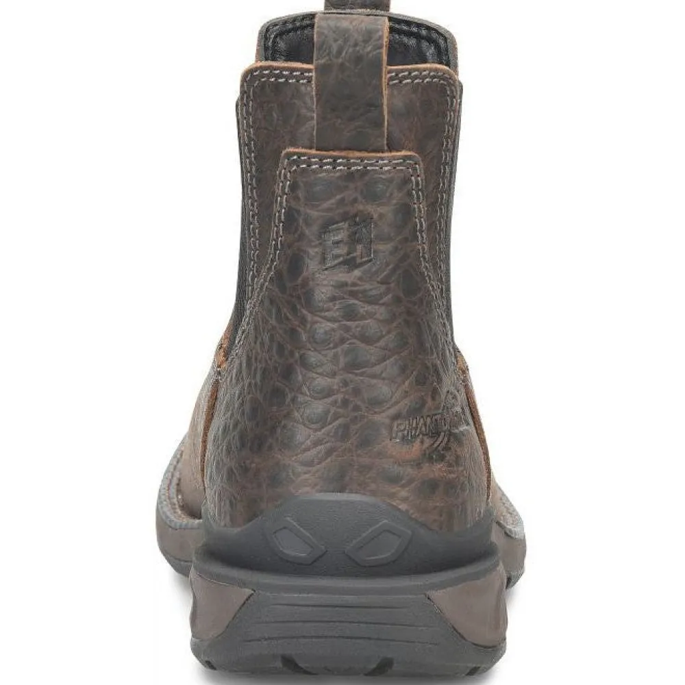 Double H Men's Phantom Rider Crestone 6" Romeo Work Boot -Brown- PH5008