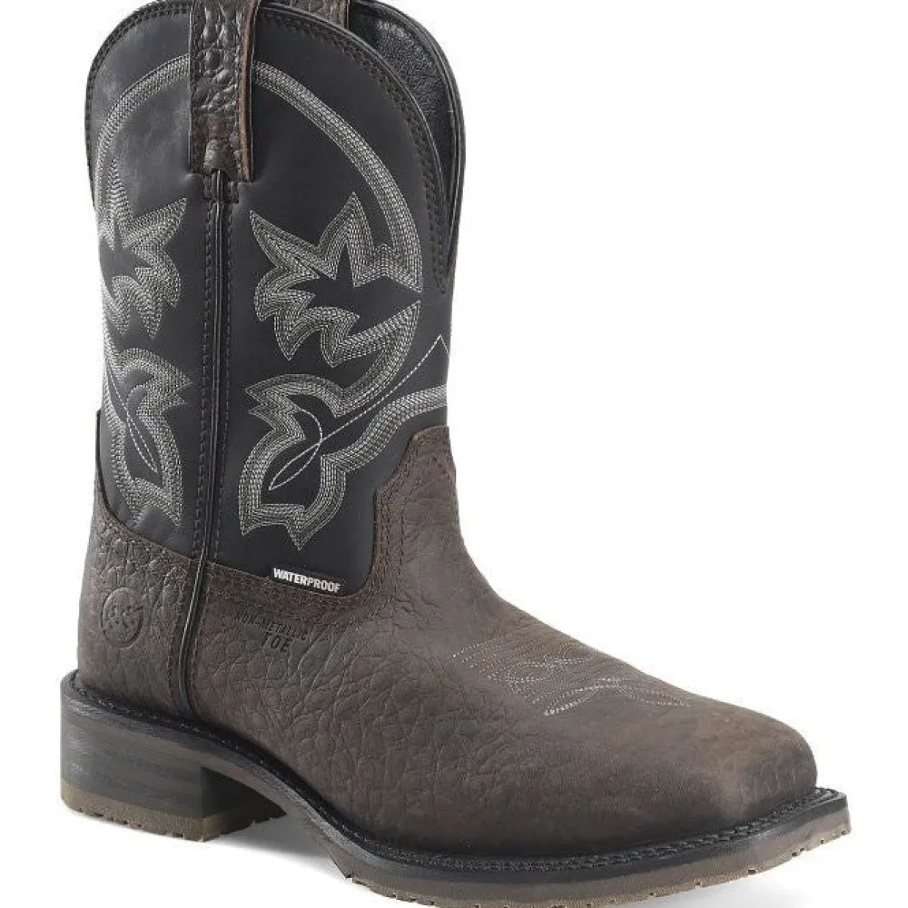 Double H Men's Stockma 10" Toe Comp Toe Western Work Boot -- DH4151