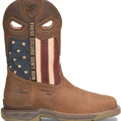 Women Double H Women's Fortress 10" CT Western Roper Work Boot -- PH5014