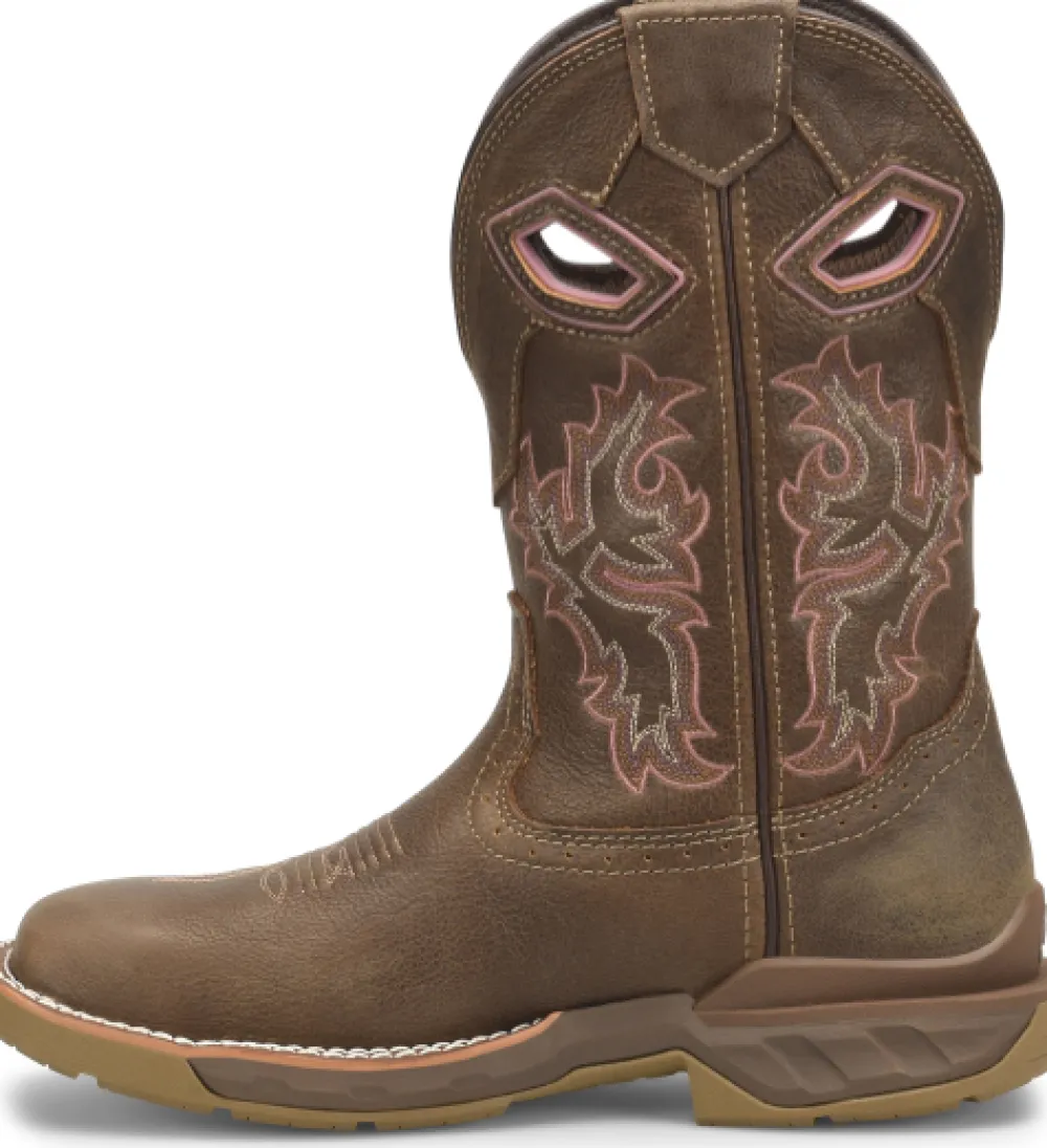 Women Double H Women's Phantom Rider 10" Square Toe Western Work Boot DH5373