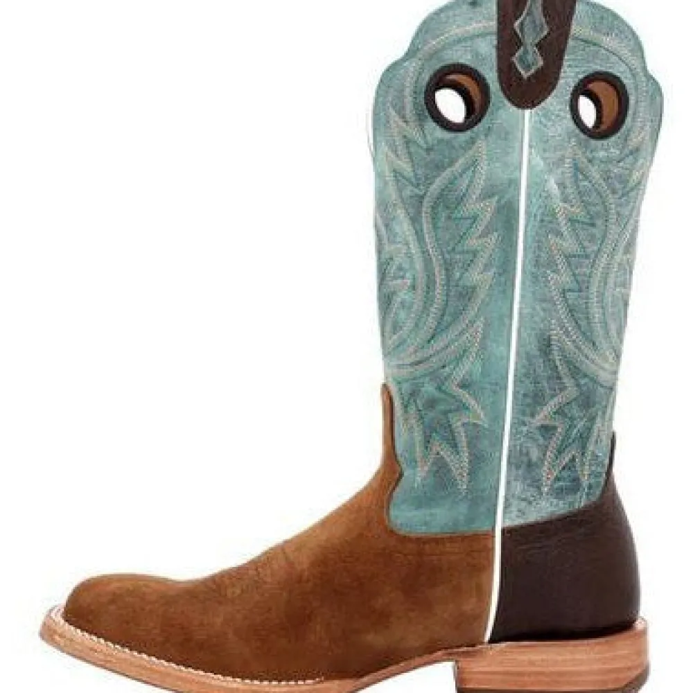 Durango Men's Collection Roughout 13" Soft Toe Western Boot- Whiskey- DDB0467
