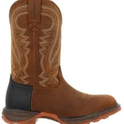 Durango Men's Maverick Xp 11" Soft Toe WP Work Boot- Brown- DDB0481
