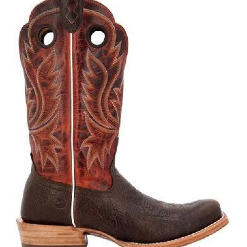 Durango Men's Prca Collection 13" Soft Toe Western Classic Boot- Nicotine- DDB0464