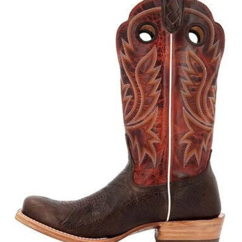 Durango Men's Prca Collection 13" Soft Toe Western Classic Boot- Nicotine- DDB0464