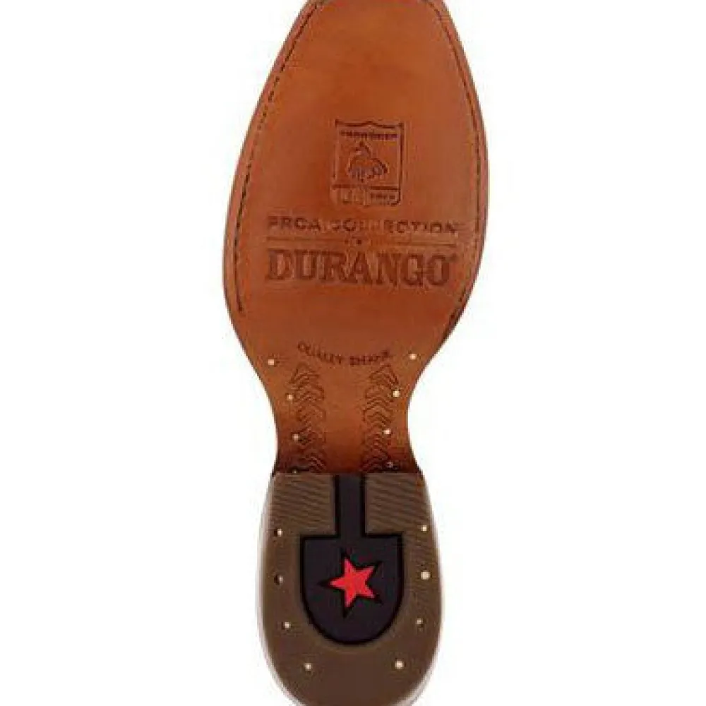 Durango Men's Prca Collection 13" Soft Toe Western Classic Boot- Nicotine- DDB0464