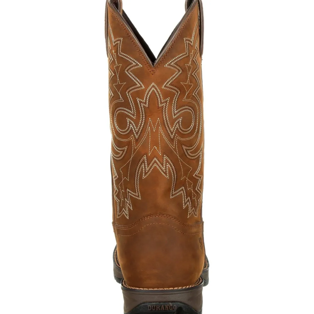 Durango Men's Rebel 12" Round Toe WP Western Boot - - DDB0163