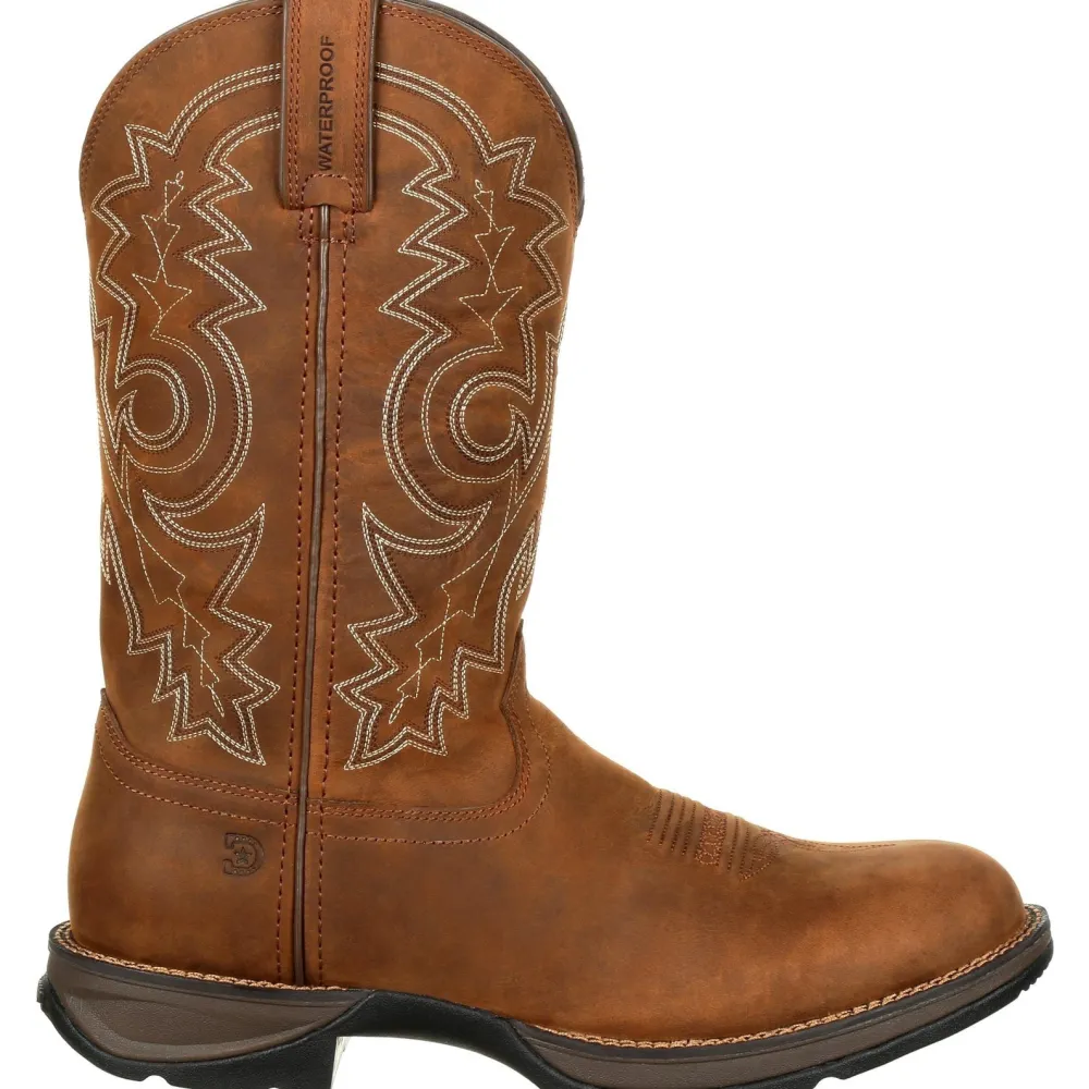 Durango Men's Rebel 12" Round Toe WP Western Boot - - DDB0163