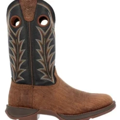Durango Men's Rebel 12" Round Toe Western Work Boot -Oak Bark- DDB0428