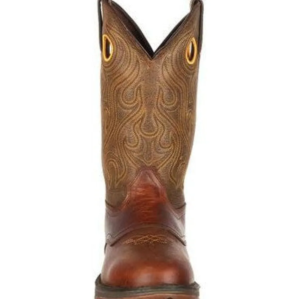 Durango Men's Rebel 12" Soft Toe Saddle Western Classic Boot- Sunset - DB5468