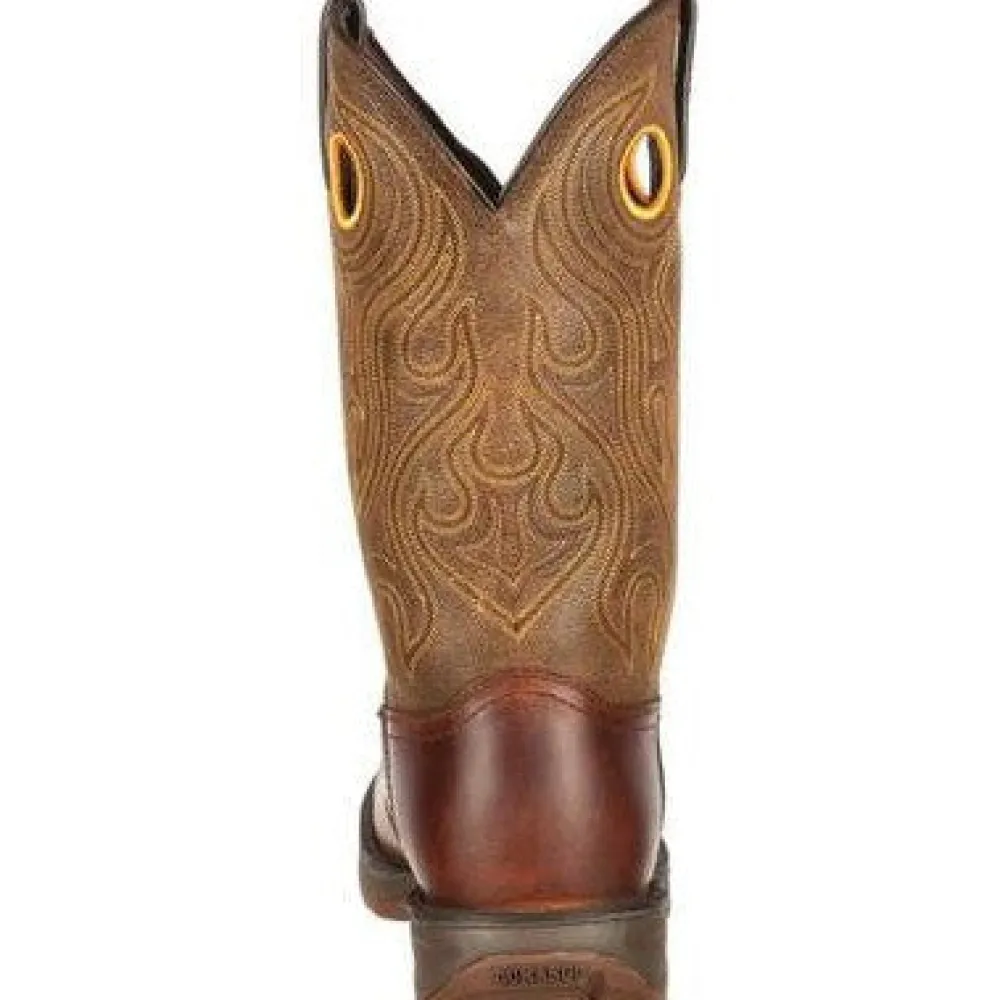 Durango Men's Rebel 12" Soft Toe Saddle Western Classic Boot- Sunset - DB5468