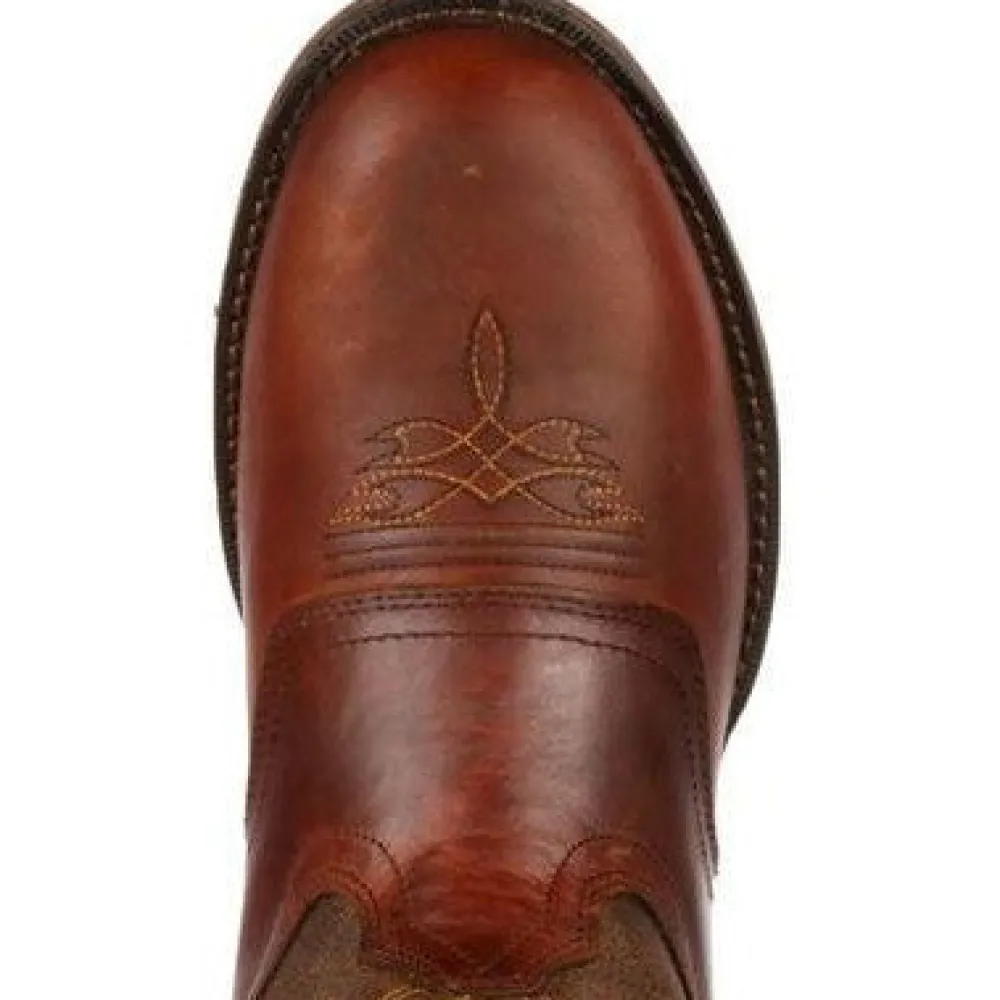 Durango Men's Rebel 12" Soft Toe Saddle Western Classic Boot- Sunset - DB5468