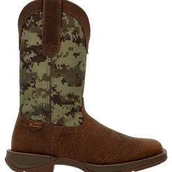 Durango Men's Rebel 12" Sqr Toe Pull-On Western Classic Boot - DDB0329