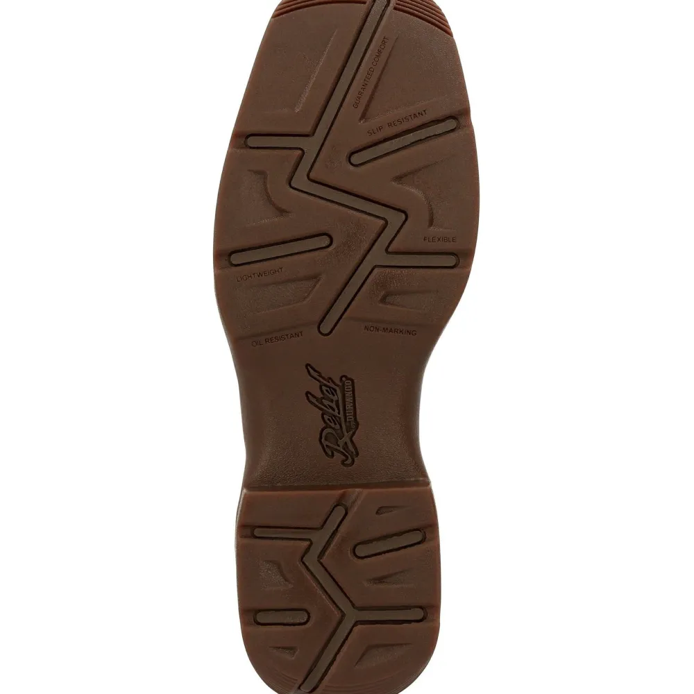 Durango Men's Rebel 12" Sqr Toe Pull-On Western Classic Boot - DDB0329