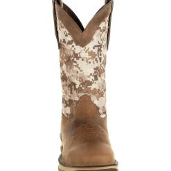 Durango Men's Rebel 12" Square Toe Pull-On Western Boot- DDB0166
