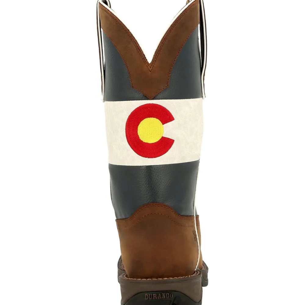 Durango Men's Rebel™ 11" Square Toe Pull-On Western Boot DDB0346