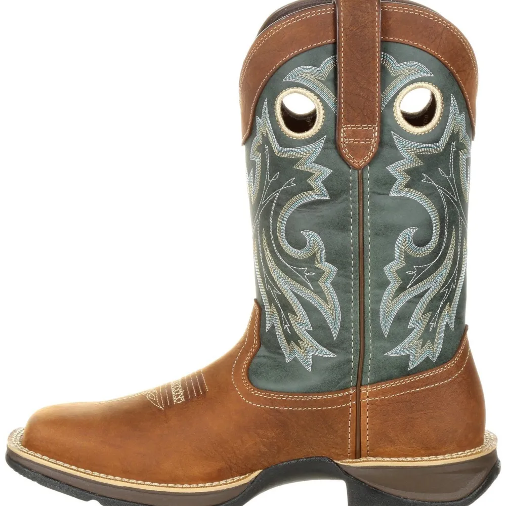 Durango Men's Rebel 12" Square Toe Pull-On Western Boot- Clover DDB0131