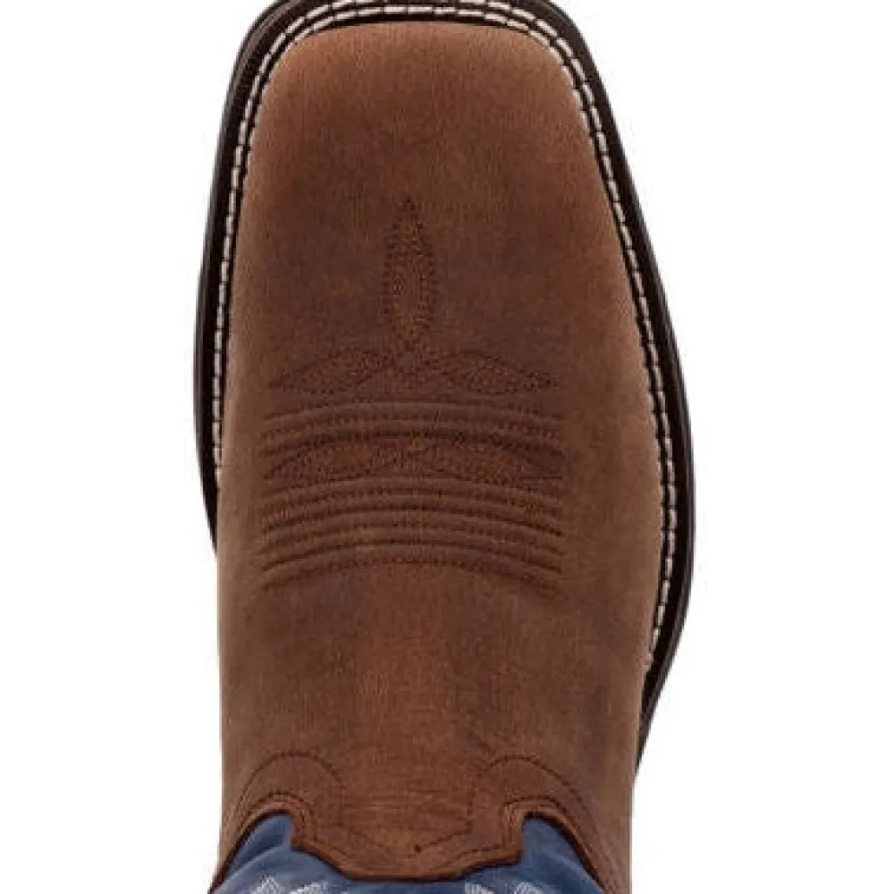Durango Men's Rebel 12" ST Western Work Boot - And Blue- DDB0429