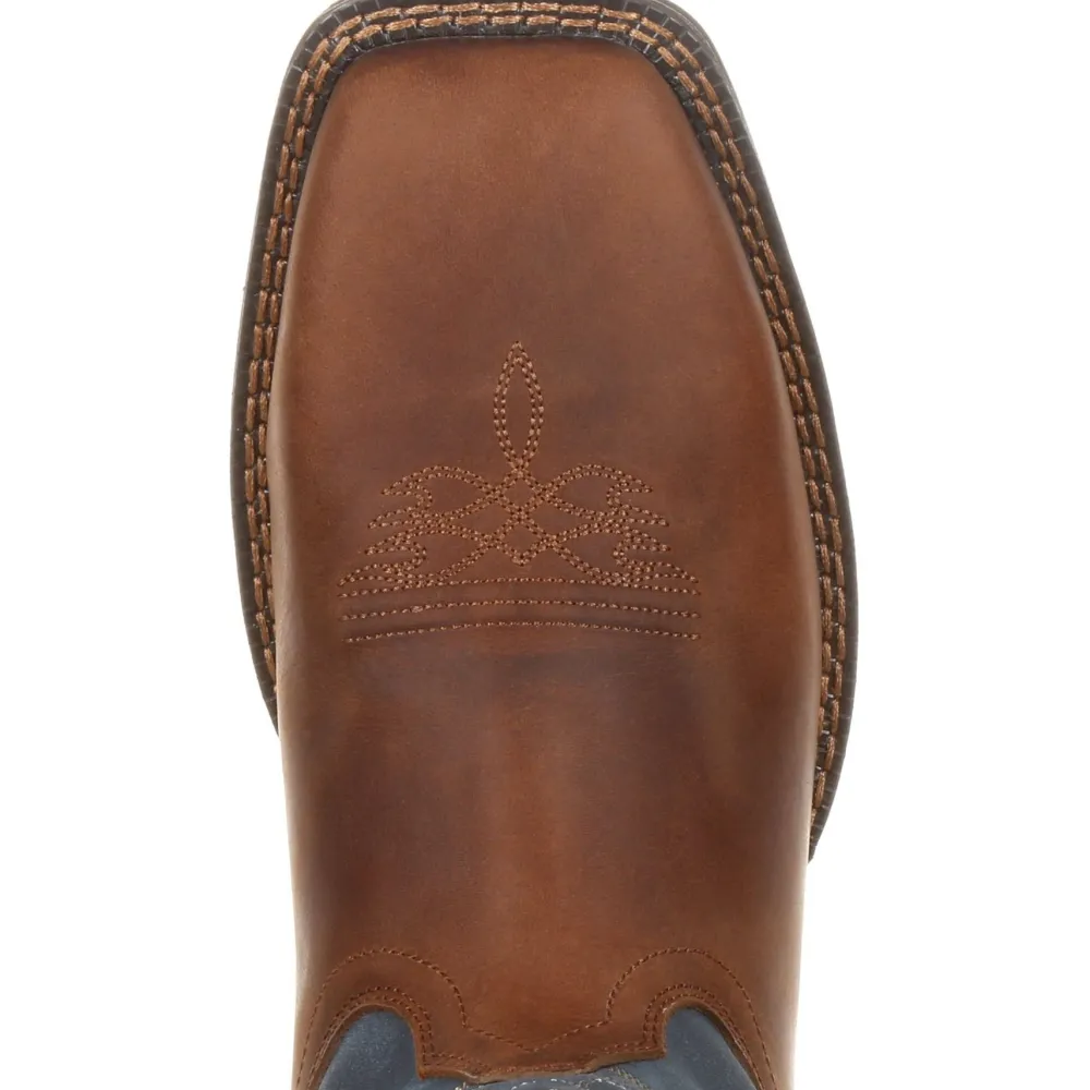 Durango Men's Rebel 12" Steel Toe Pull-On Western Boot- - DDB0134