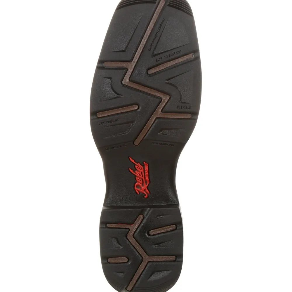 Durango Men's Rebel 12" Steel Toe Pull-On Western Boot- - DDB0134